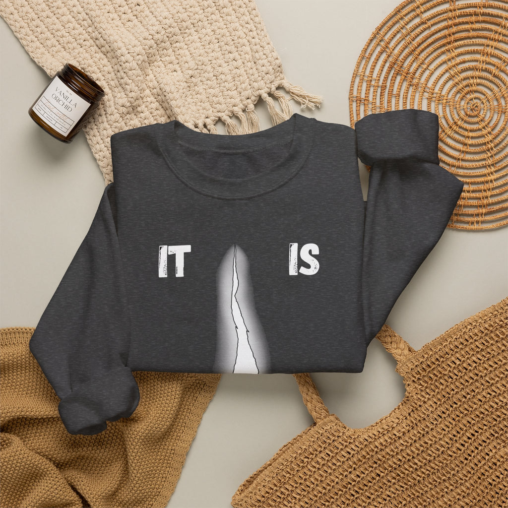 "It Is Finished" Unisex Heavy Blend™ Crewneck Sweatshirt