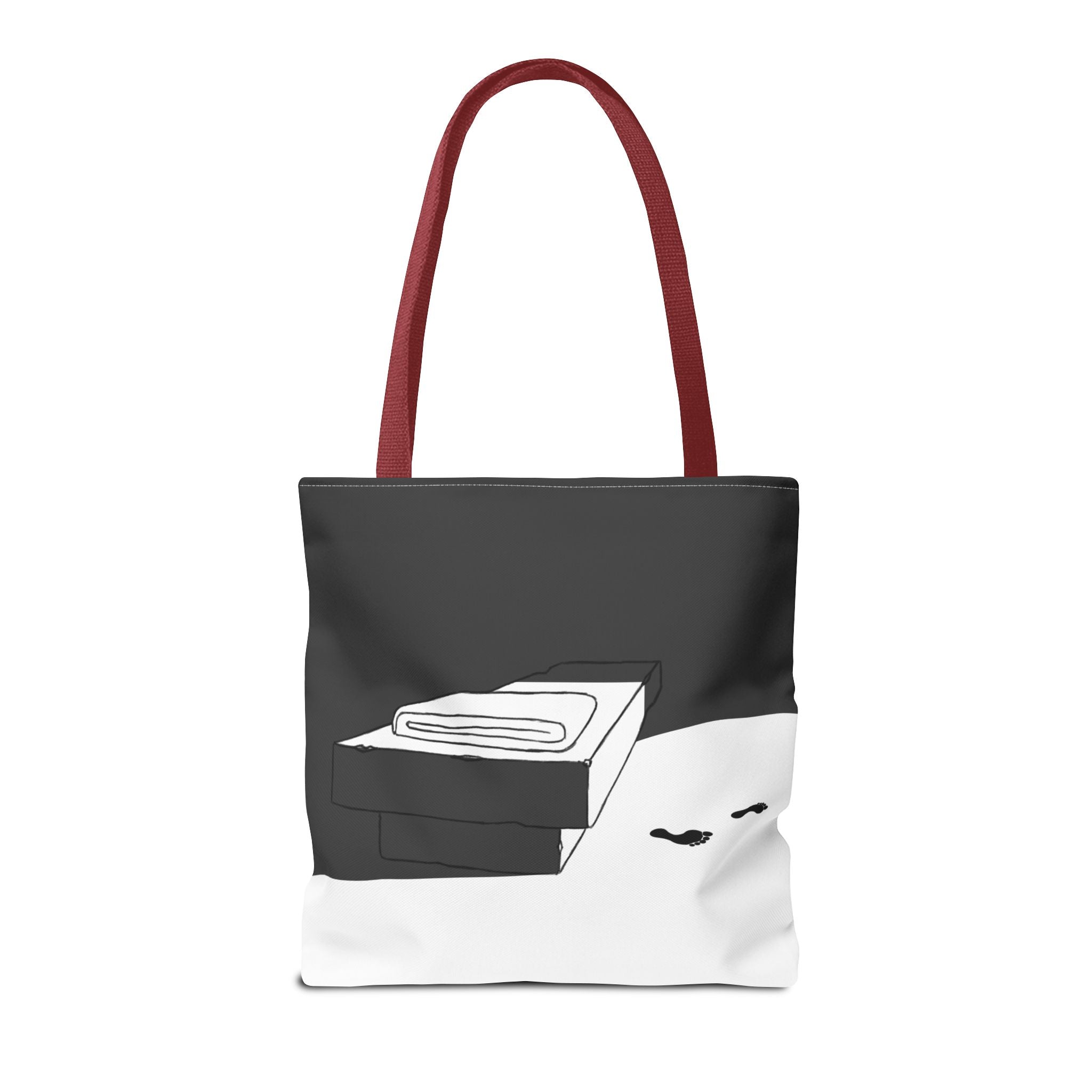"He Is Not Here" Tote Bag (AOP)