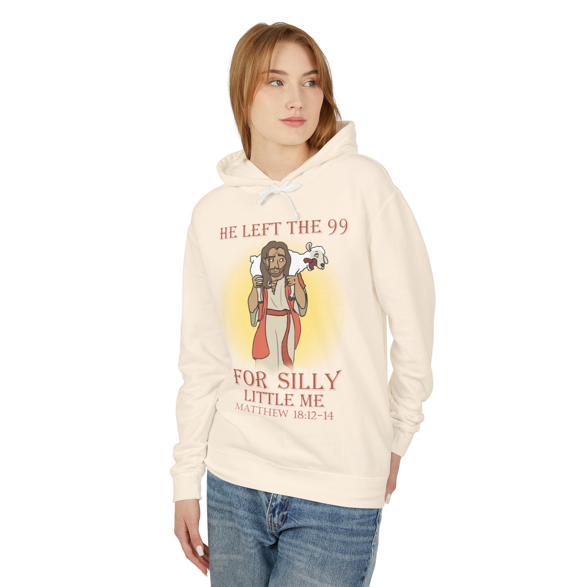 "Silly Little Me" Unisex Lightweight Hooded Sweatshirt