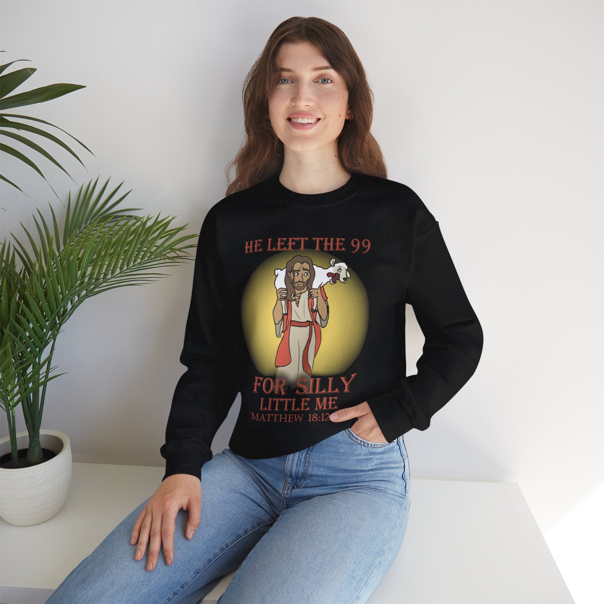 "Silly Little Me"Unisex Heavy Blend™ Crewneck Sweatshirt