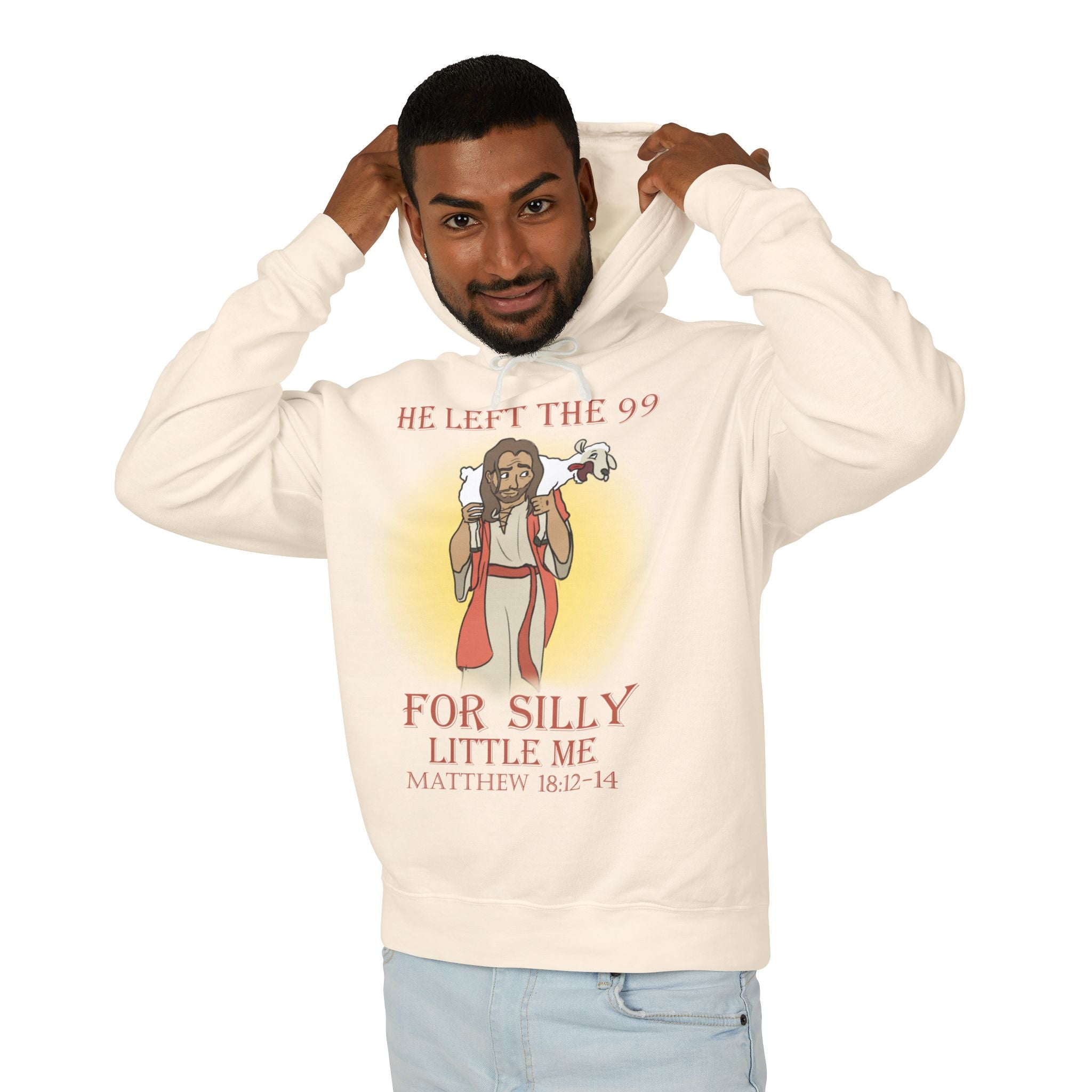 "Silly Little Me" Unisex Lightweight Hooded Sweatshirt