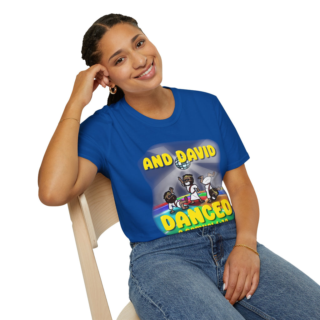"David Danced" Unisex Softstyle T-Shirt