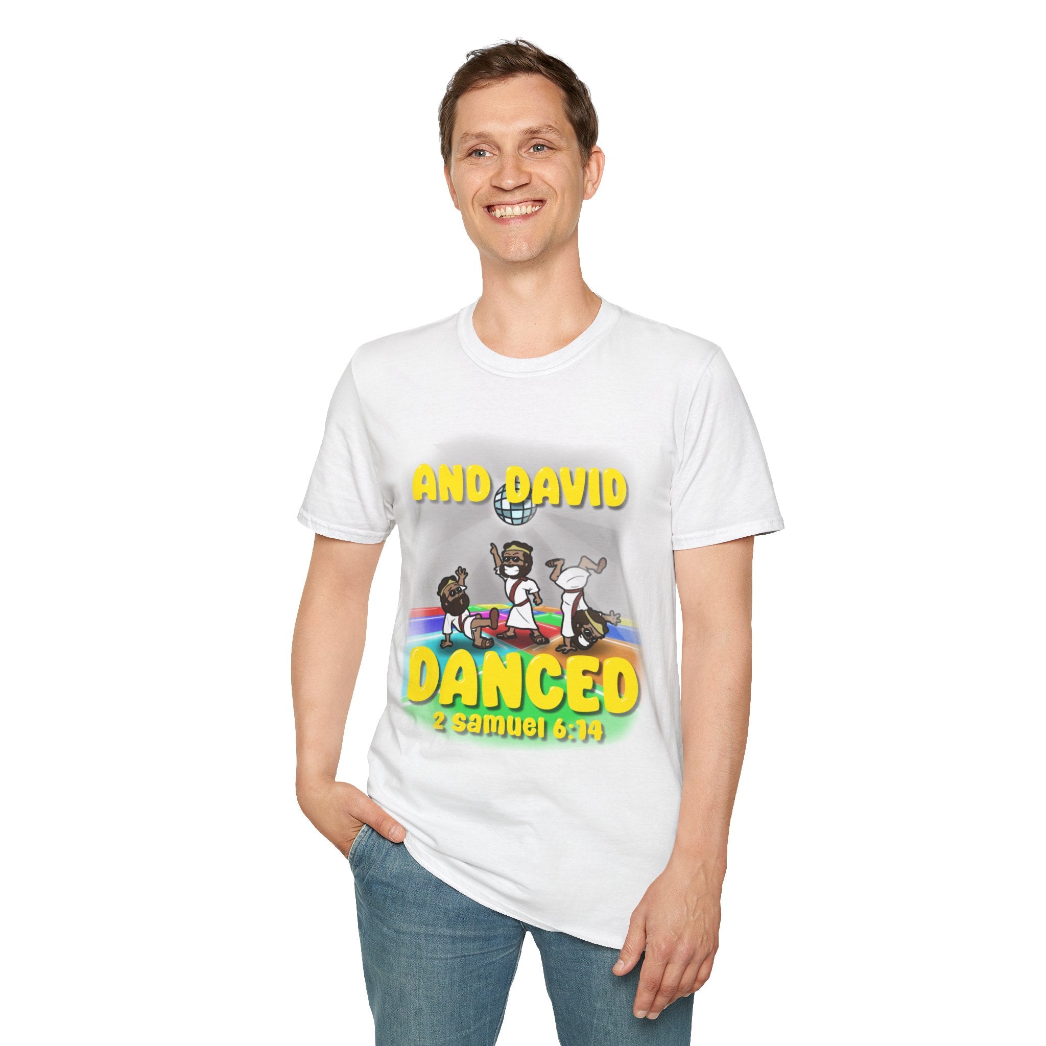 "David Danced" Unisex Softstyle T-Shirt