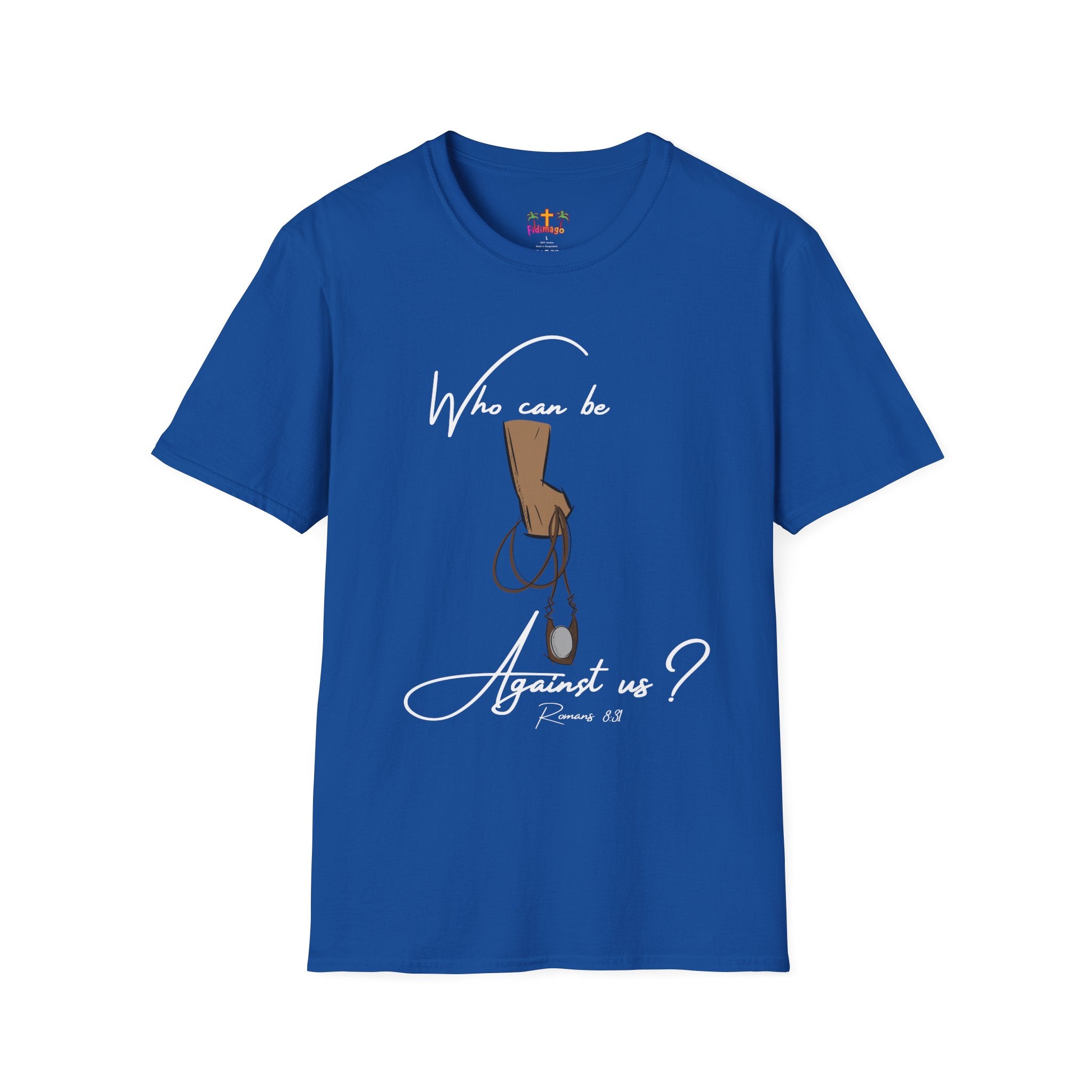 "Against Us" Unisex Softstyle T-Shirt