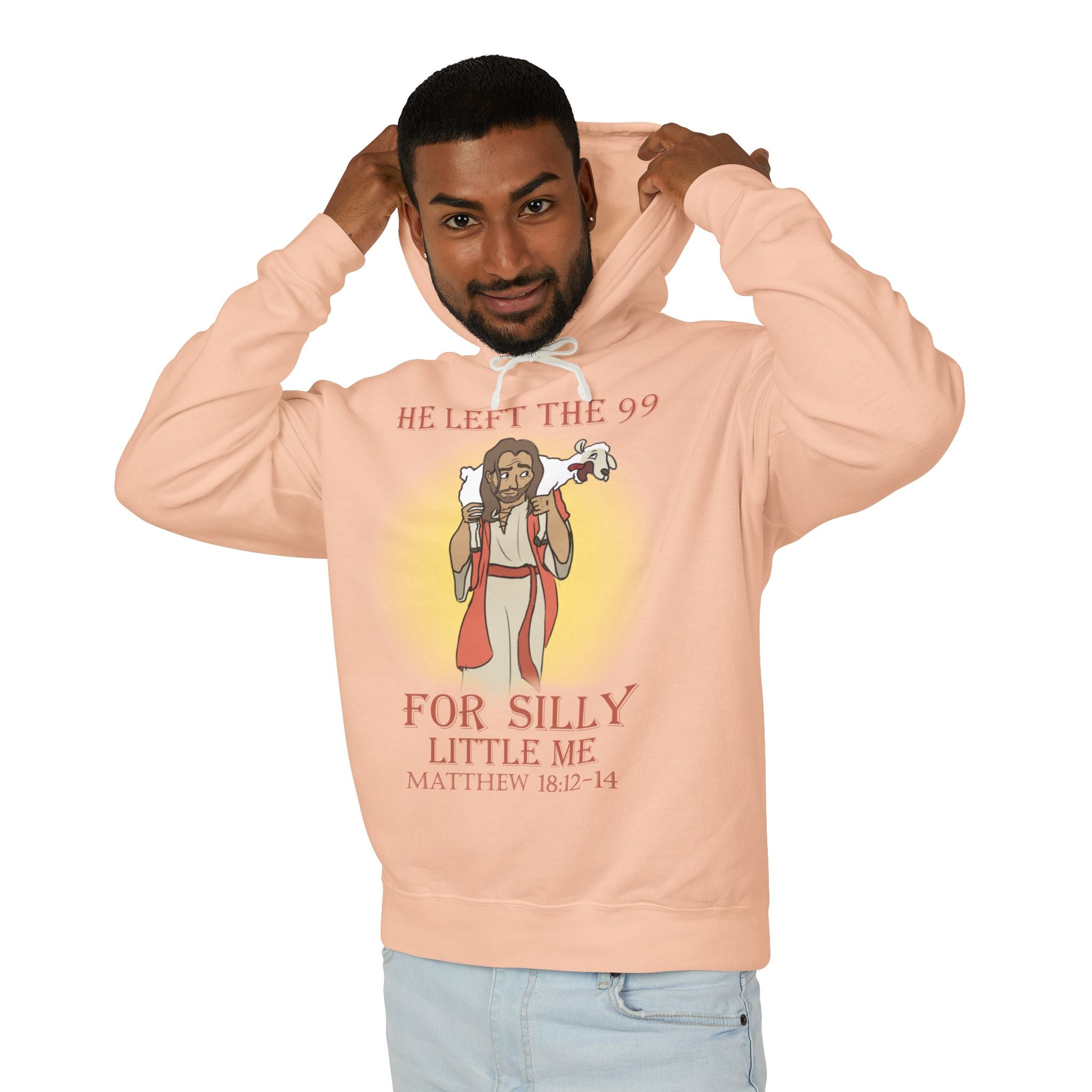 "Silly Little Me" Unisex Lightweight Hooded Sweatshirt