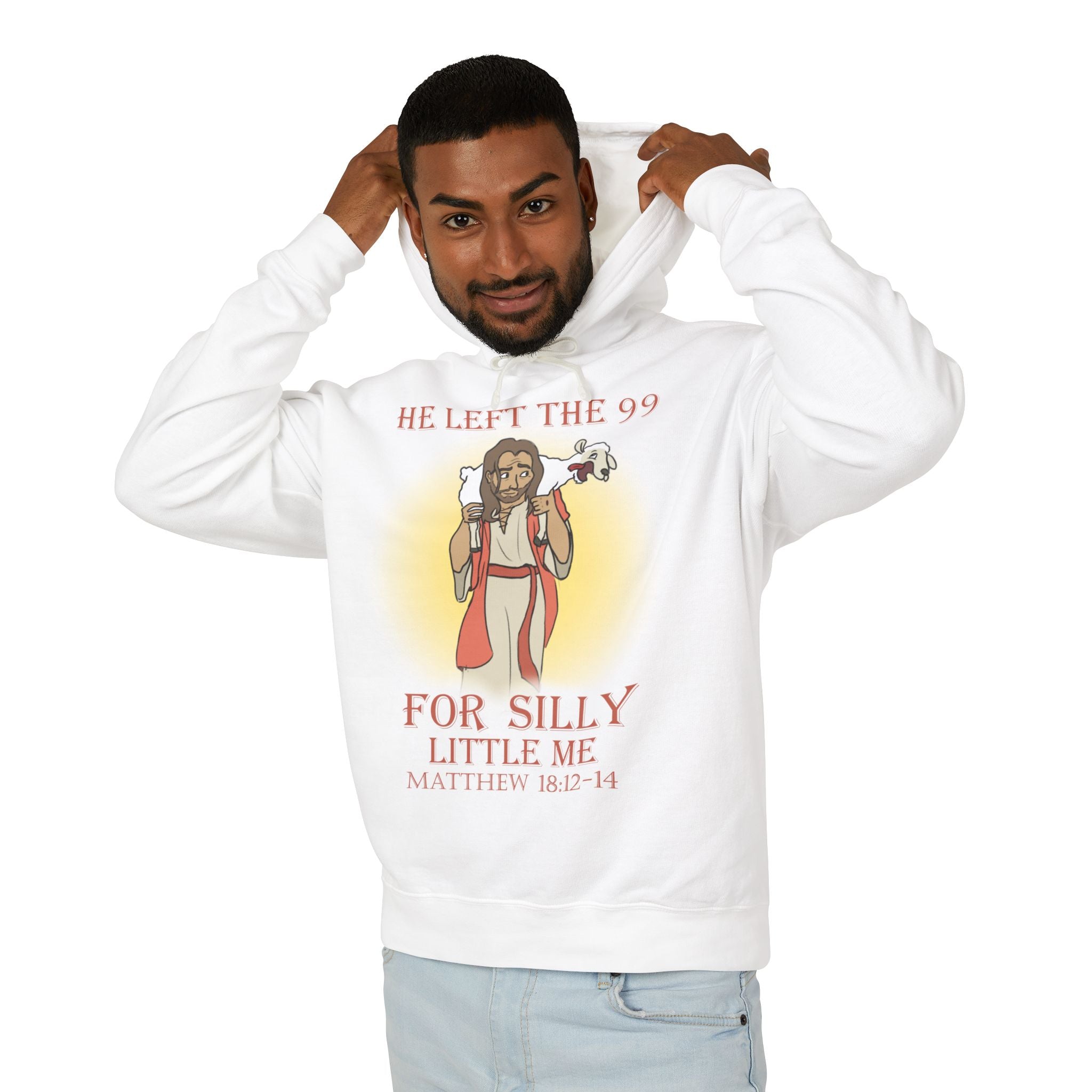 "Silly Little Me" Unisex Lightweight Hooded Sweatshirt