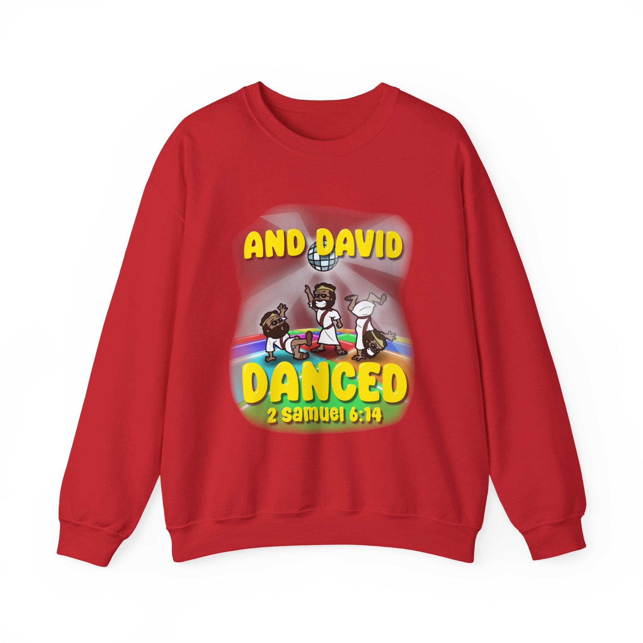 "David Danced"Unisex Heavy Blend™ Crewneck Sweatshirt