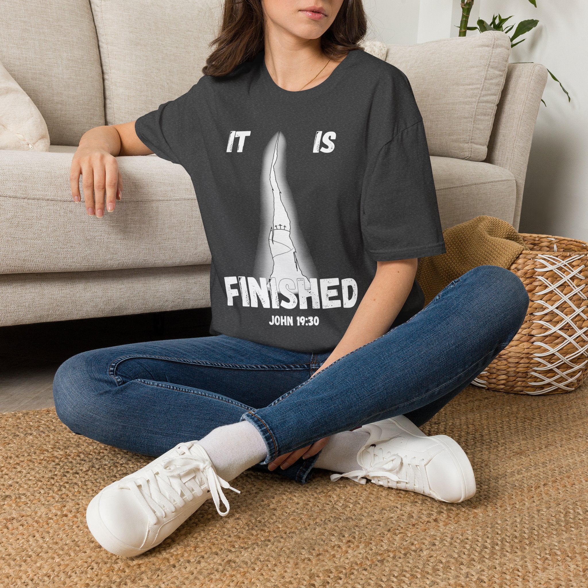 "It Is Finished" Unisex Softstyle T-Shirt