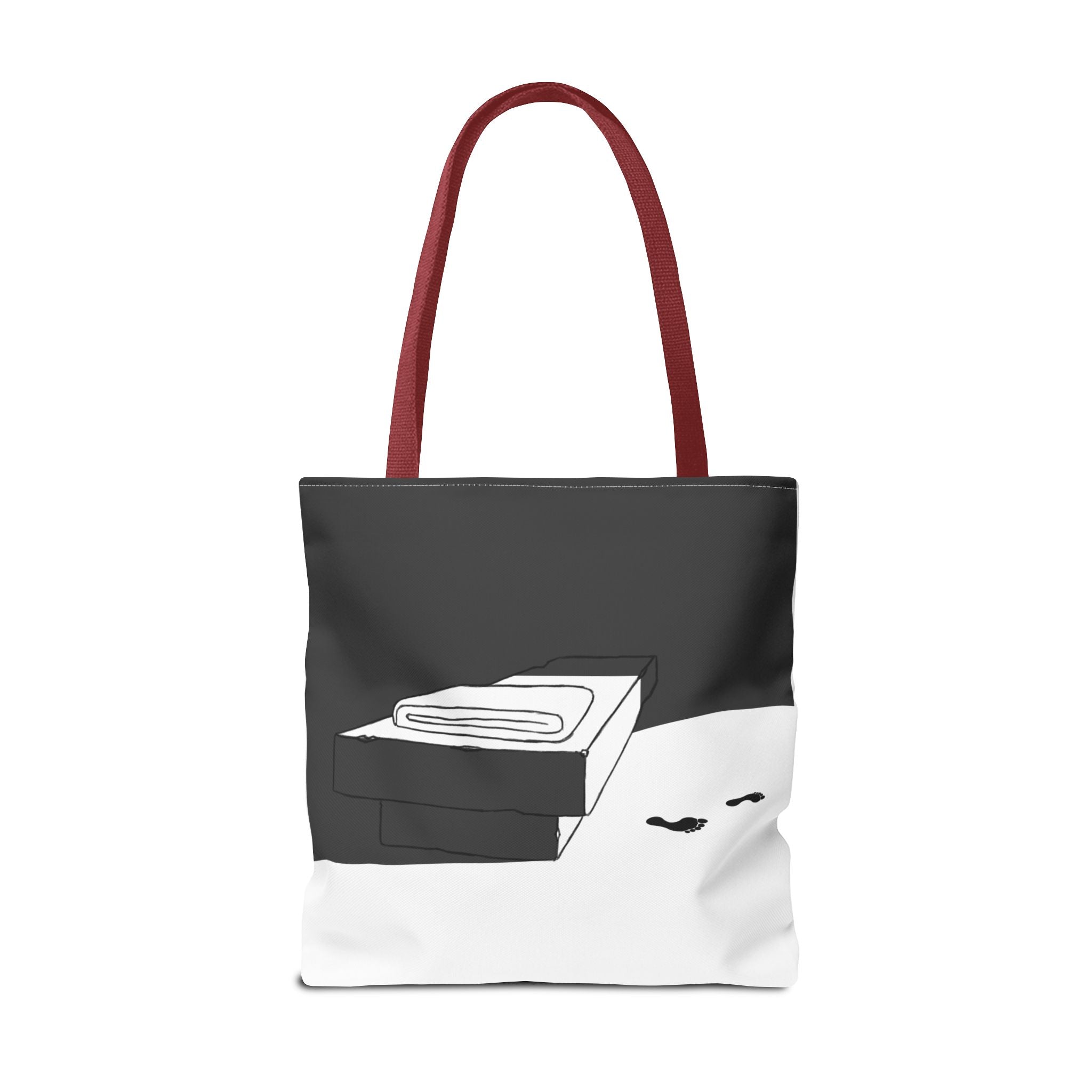 "He Is Not Here" Tote Bag (AOP)