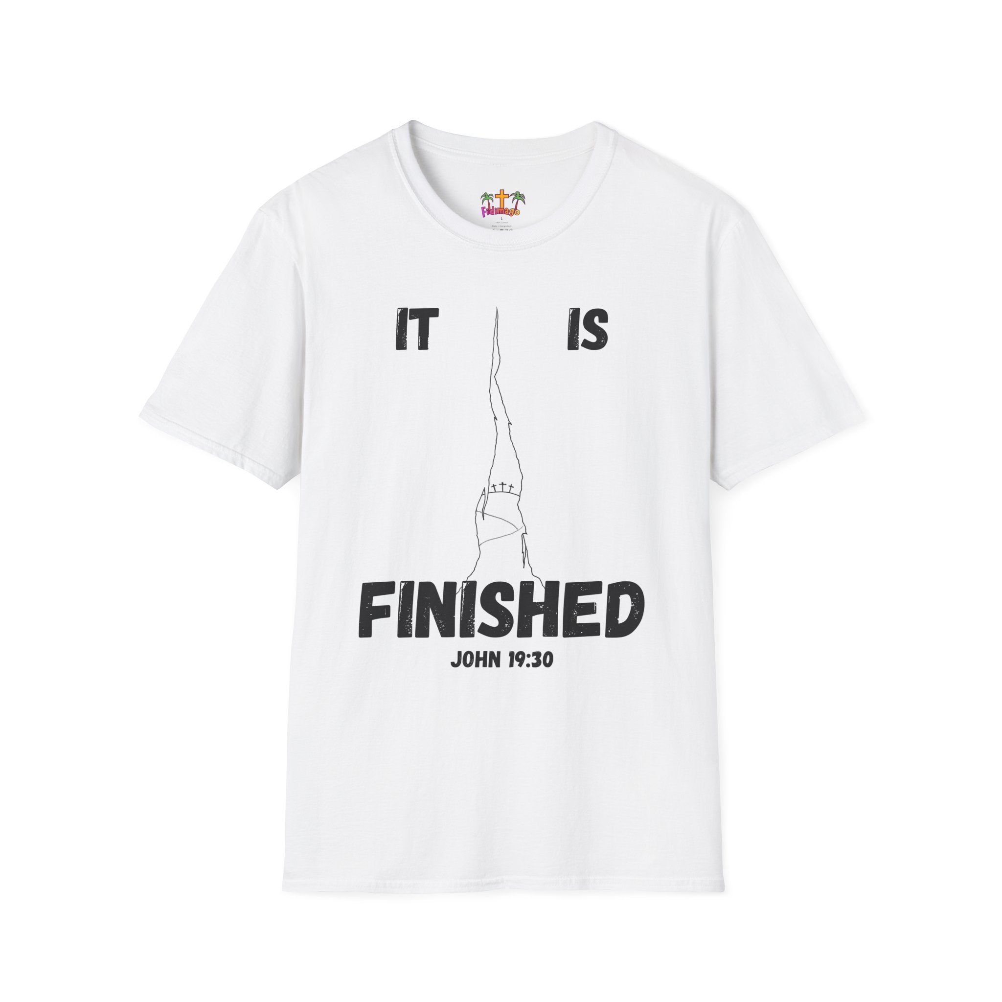 "It Is Finished" Unisex Softstyle T-Shirt