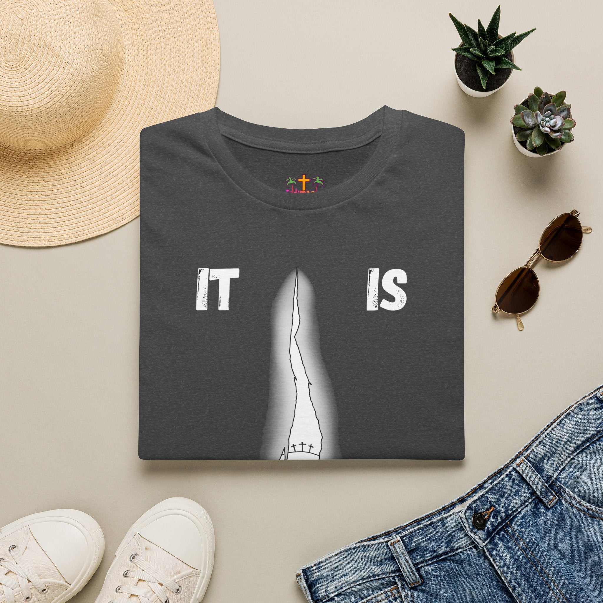 "It Is Finished" Unisex Softstyle T-Shirt