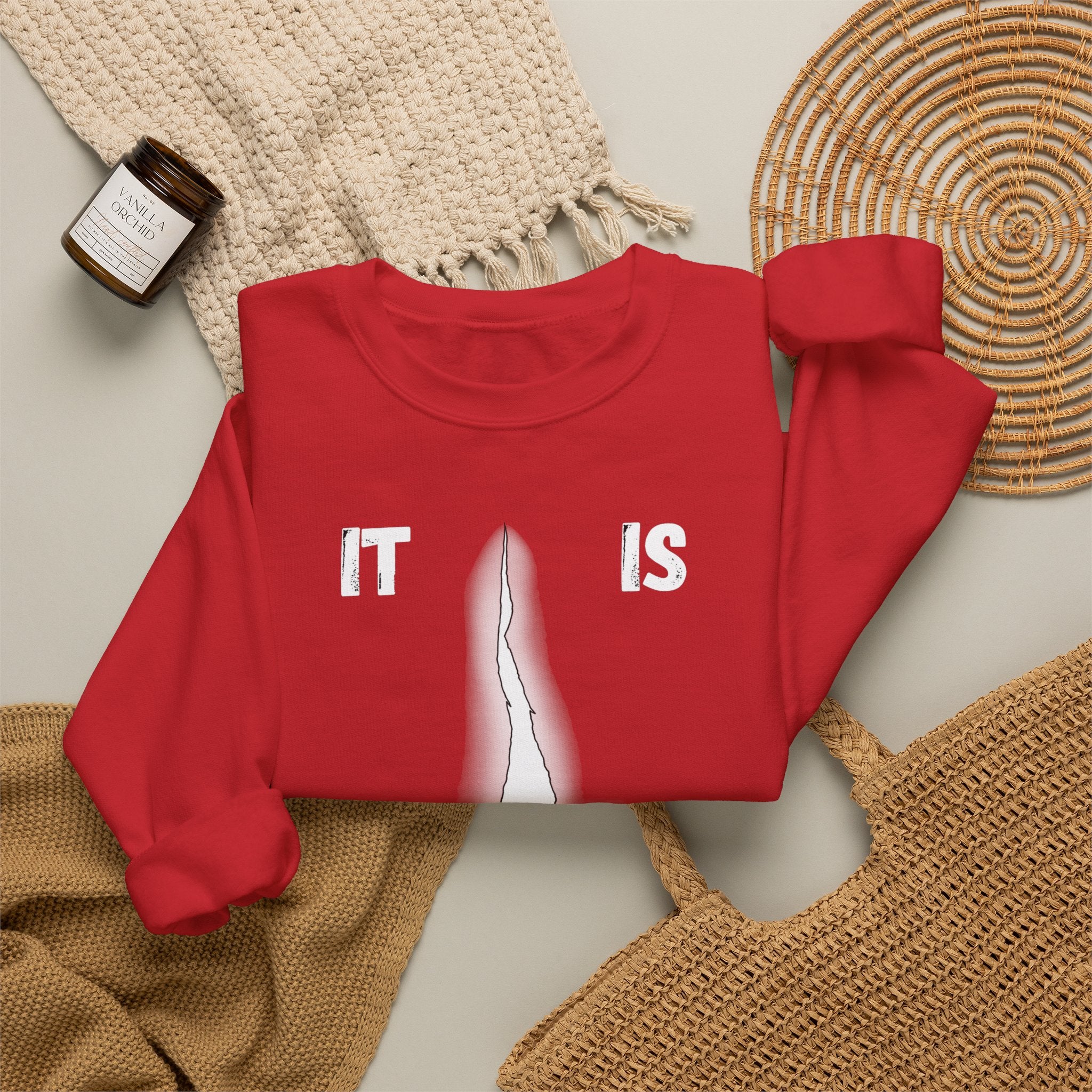 "It Is Finished" Unisex Heavy Blend™ Crewneck Sweatshirt