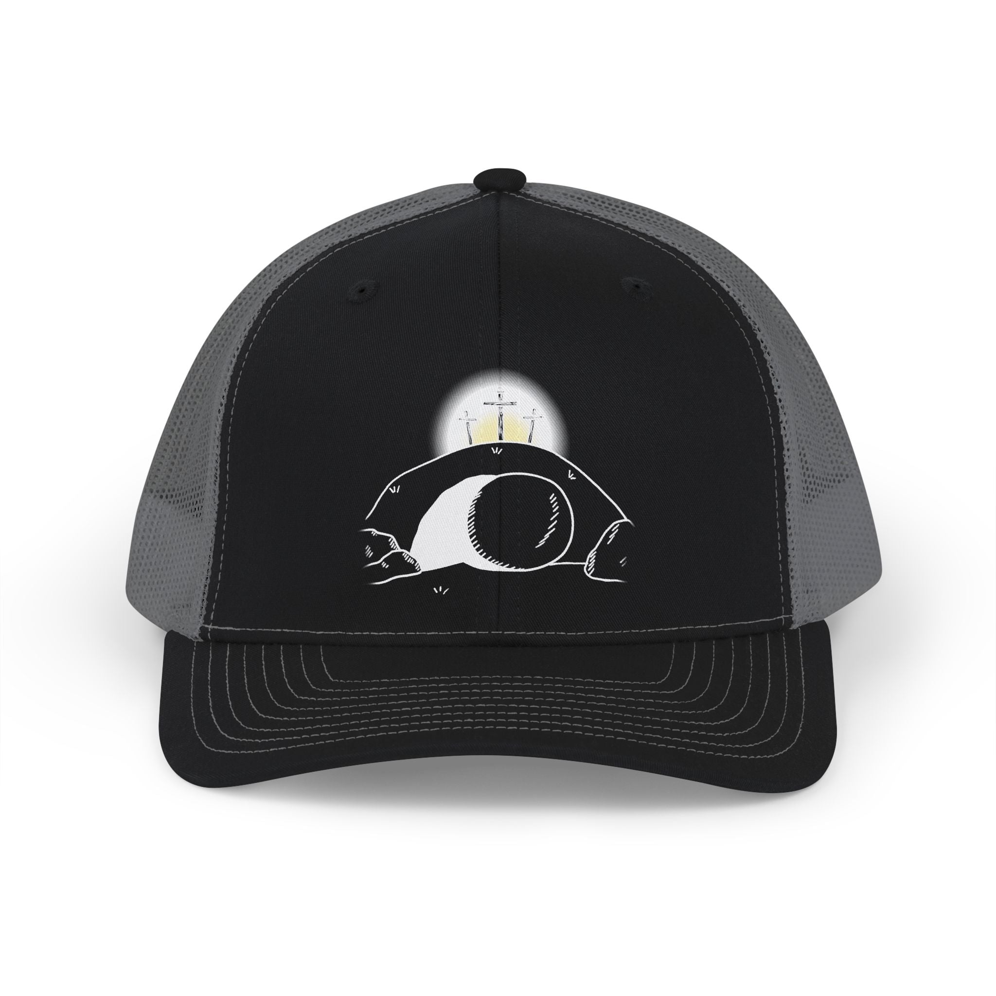 "He Is Not Here" Snapback Trucker Cap