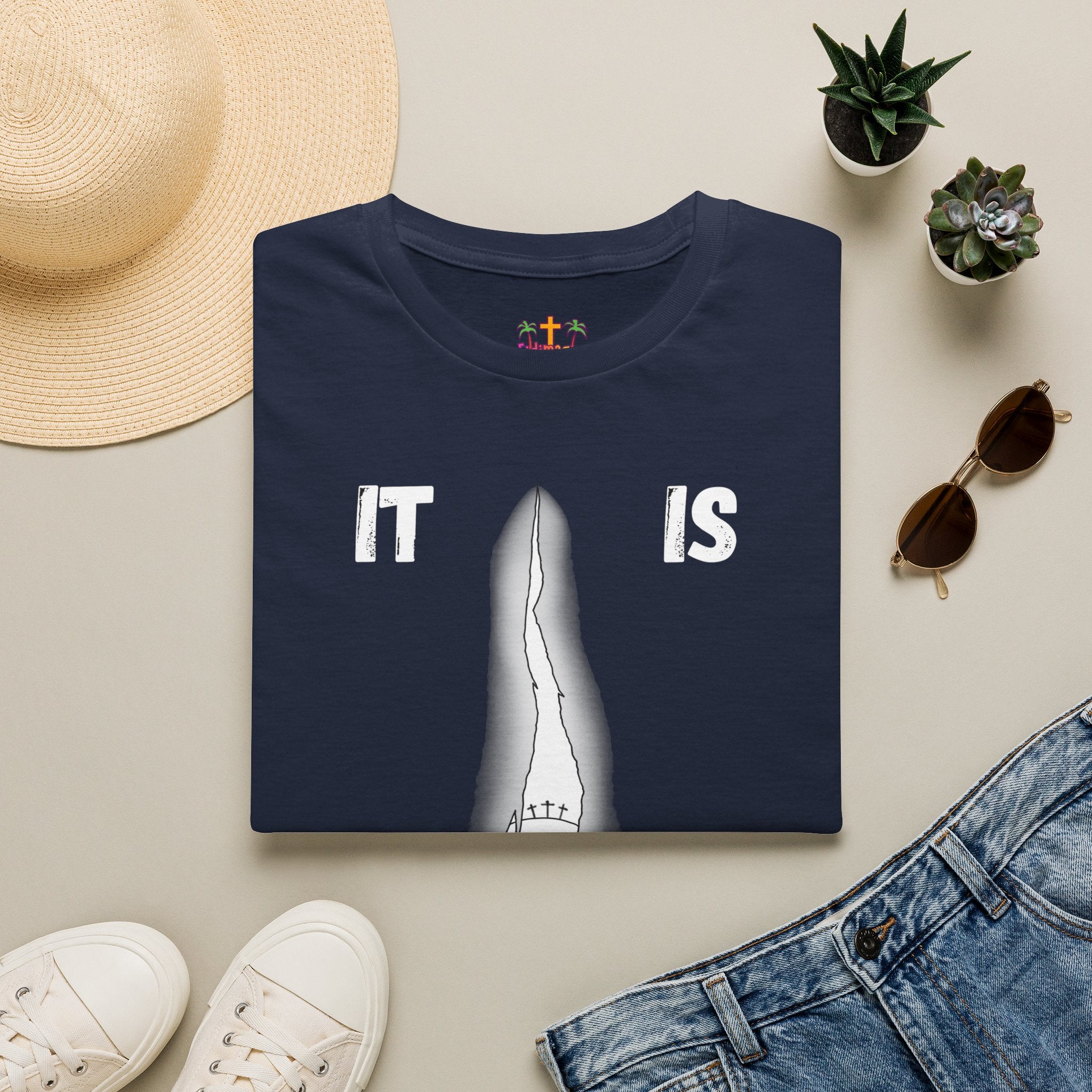 "It Is Finished" Unisex Softstyle T-Shirt