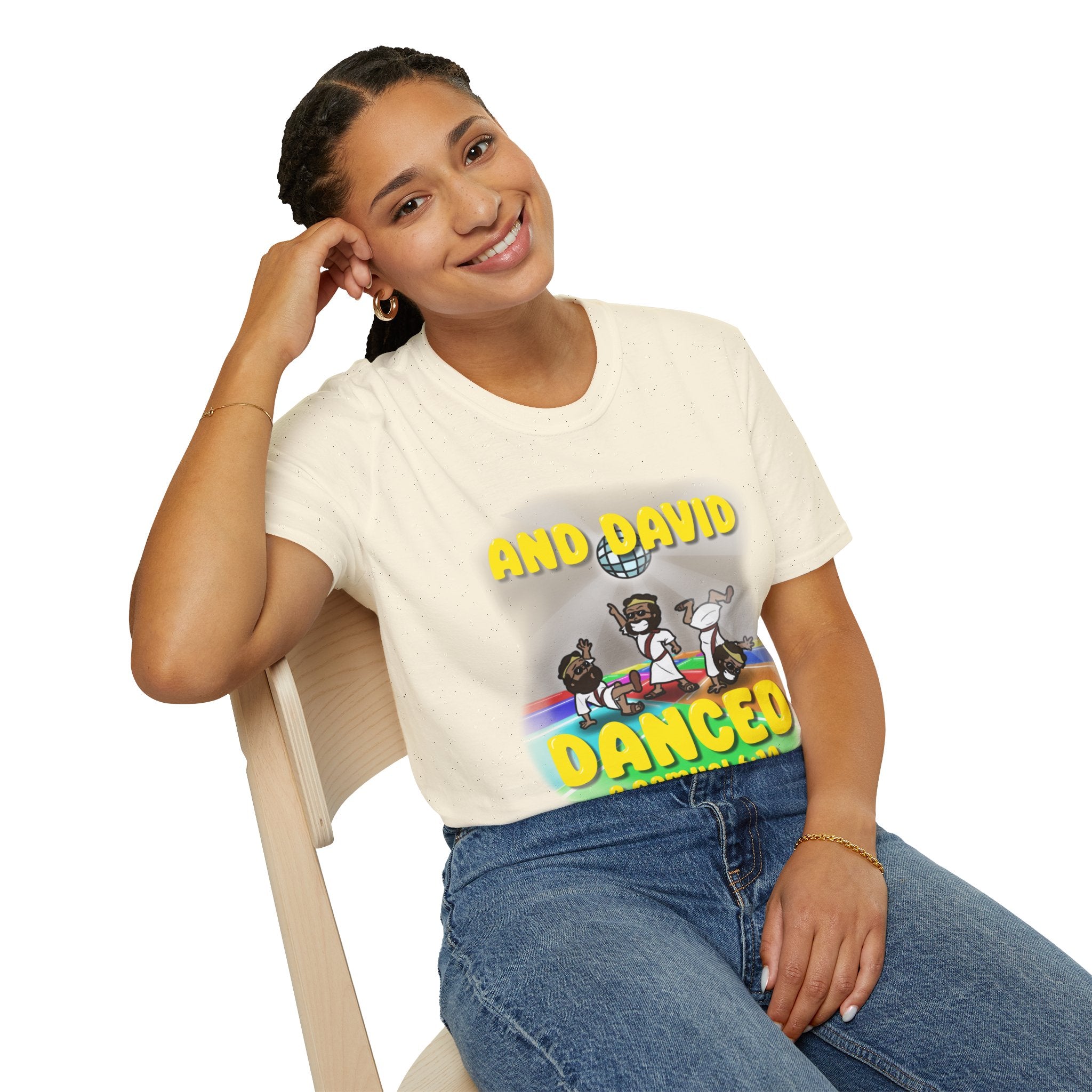 "David Danced" Unisex Softstyle T-Shirt