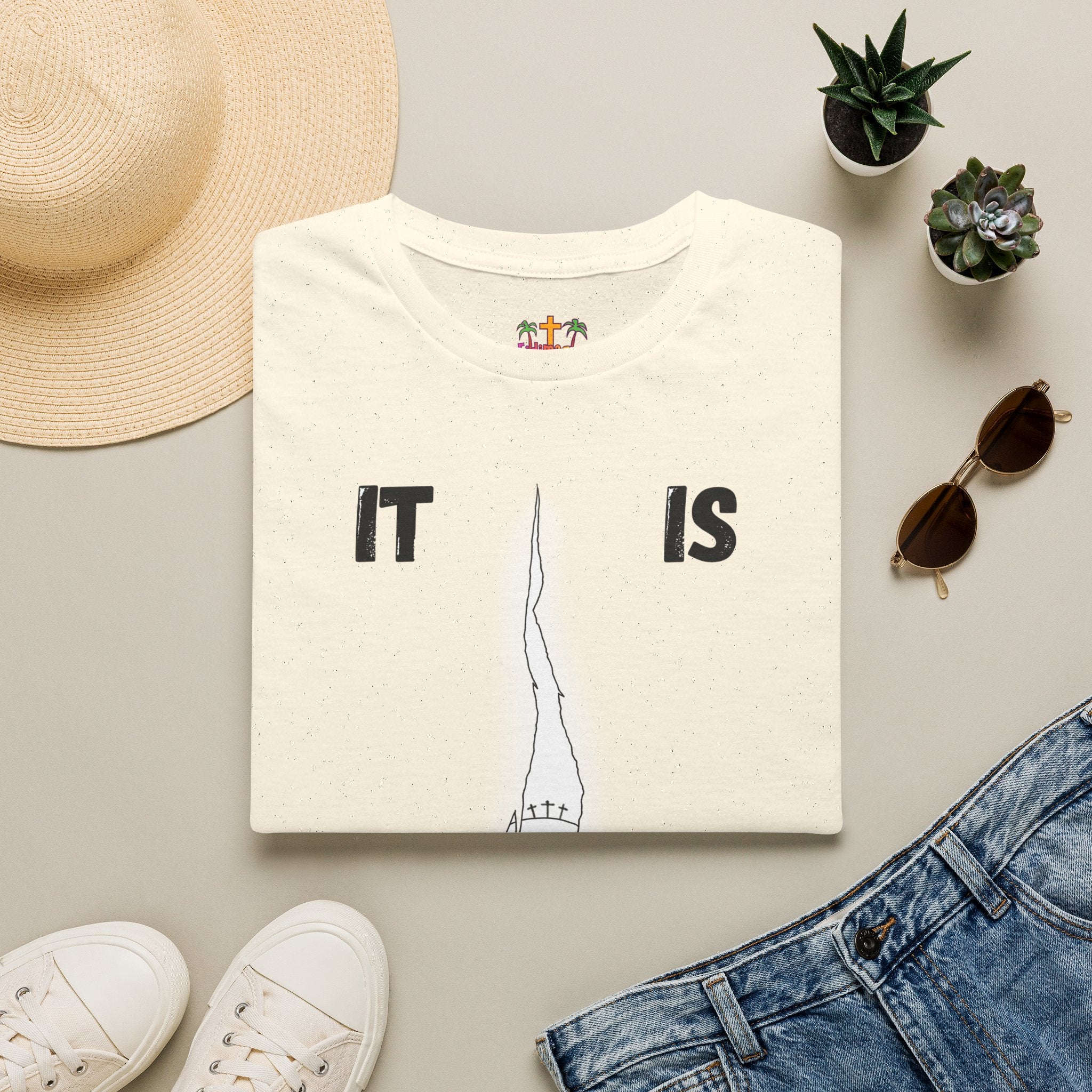 "It Is Finished" Unisex Softstyle T-Shirt