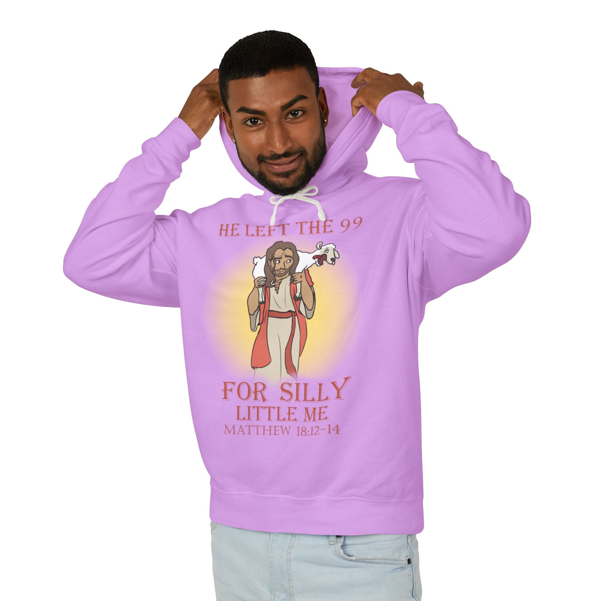 "Silly Little Me" Unisex Lightweight Hooded Sweatshirt