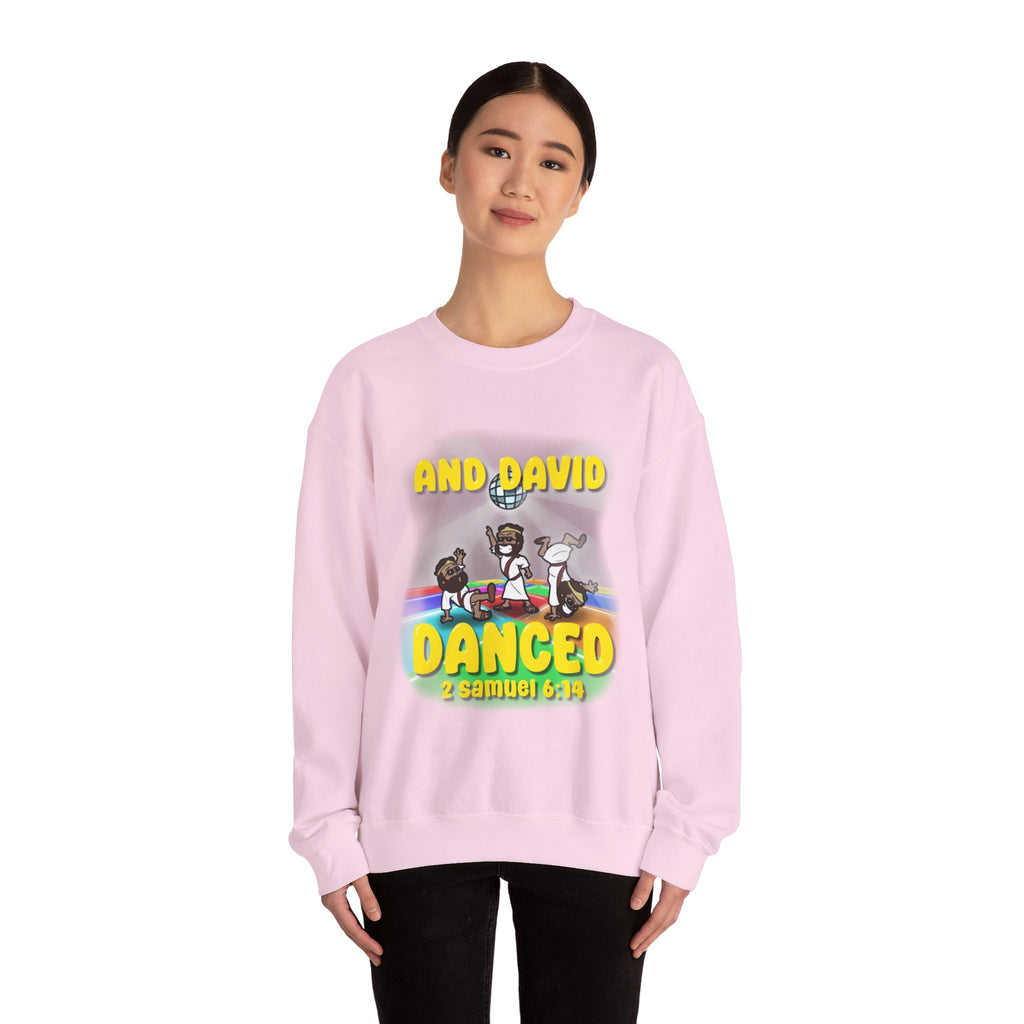"David Danced"Unisex Heavy Blend™ Crewneck Sweatshirt