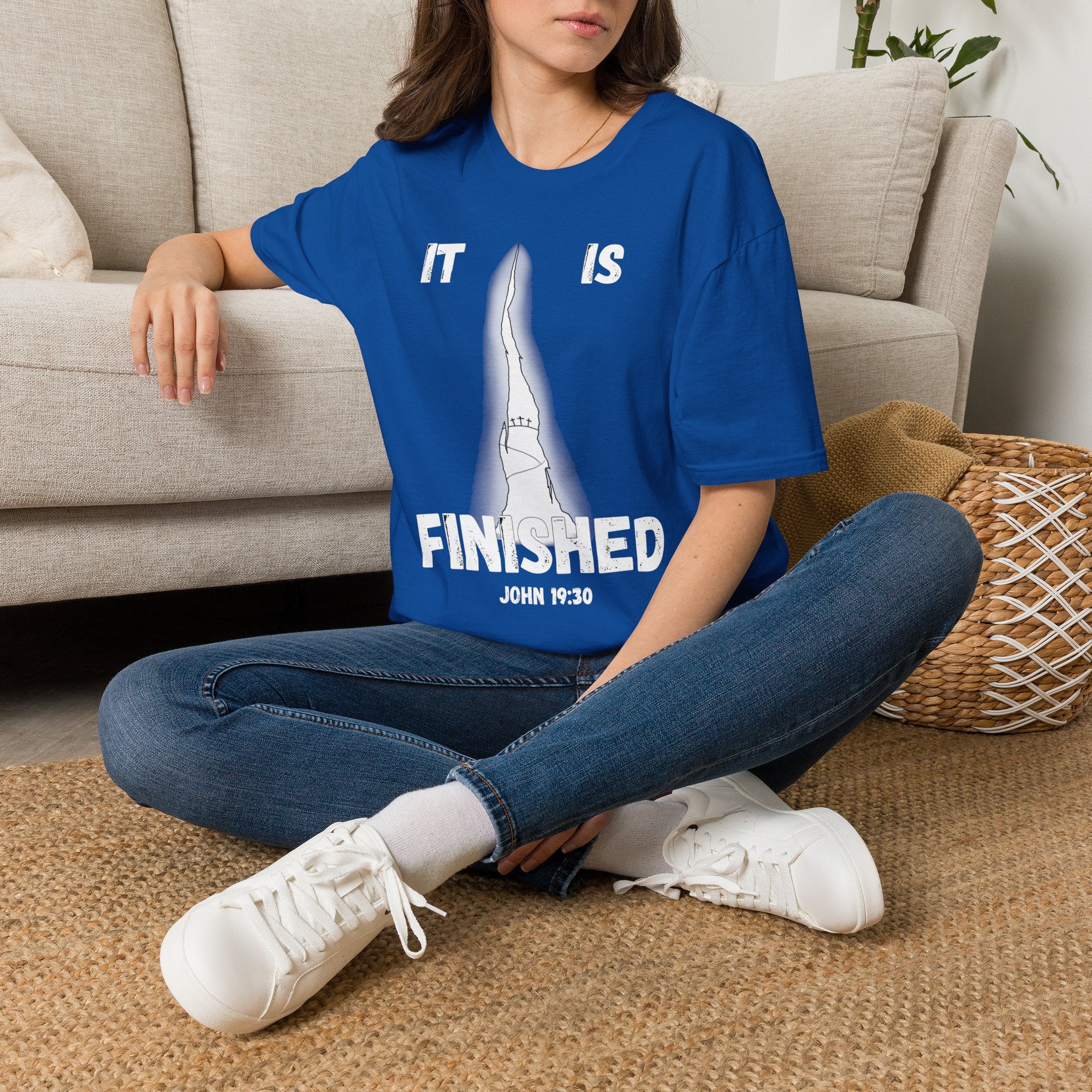 "It Is Finished" Unisex Softstyle T-Shirt