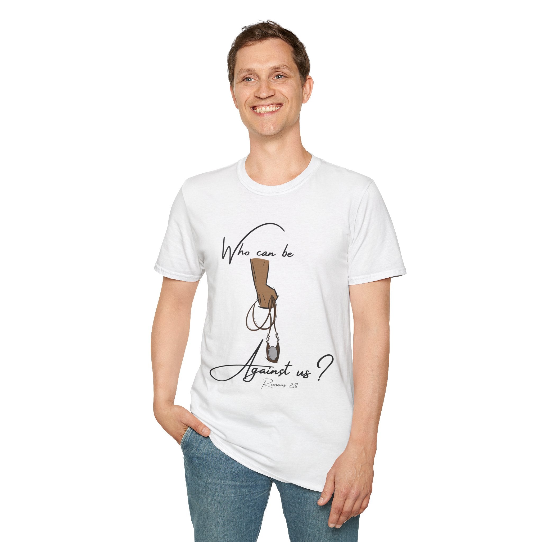 "Against Us" Unisex Softstyle T-Shirt