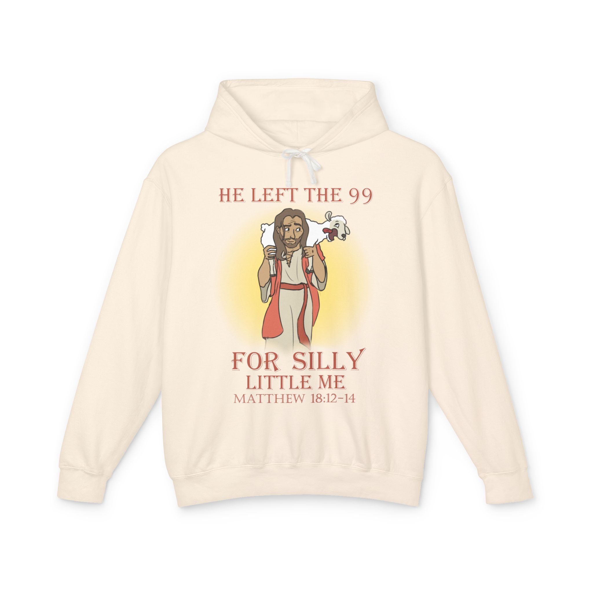 "Silly Little Me" Unisex Lightweight Hooded Sweatshirt