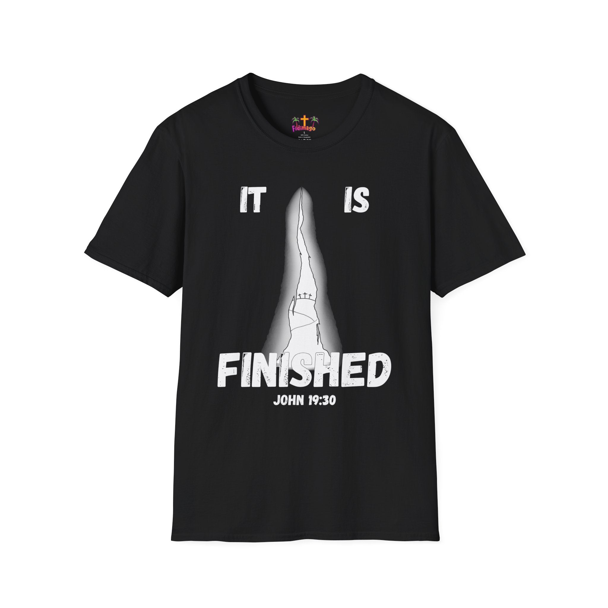 "It Is Finished" Unisex Softstyle T-Shirt