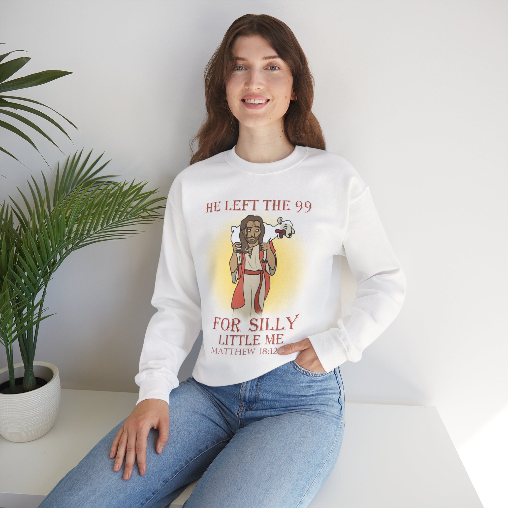 "Silly Little Me"Unisex Heavy Blend™ Crewneck Sweatshirt
