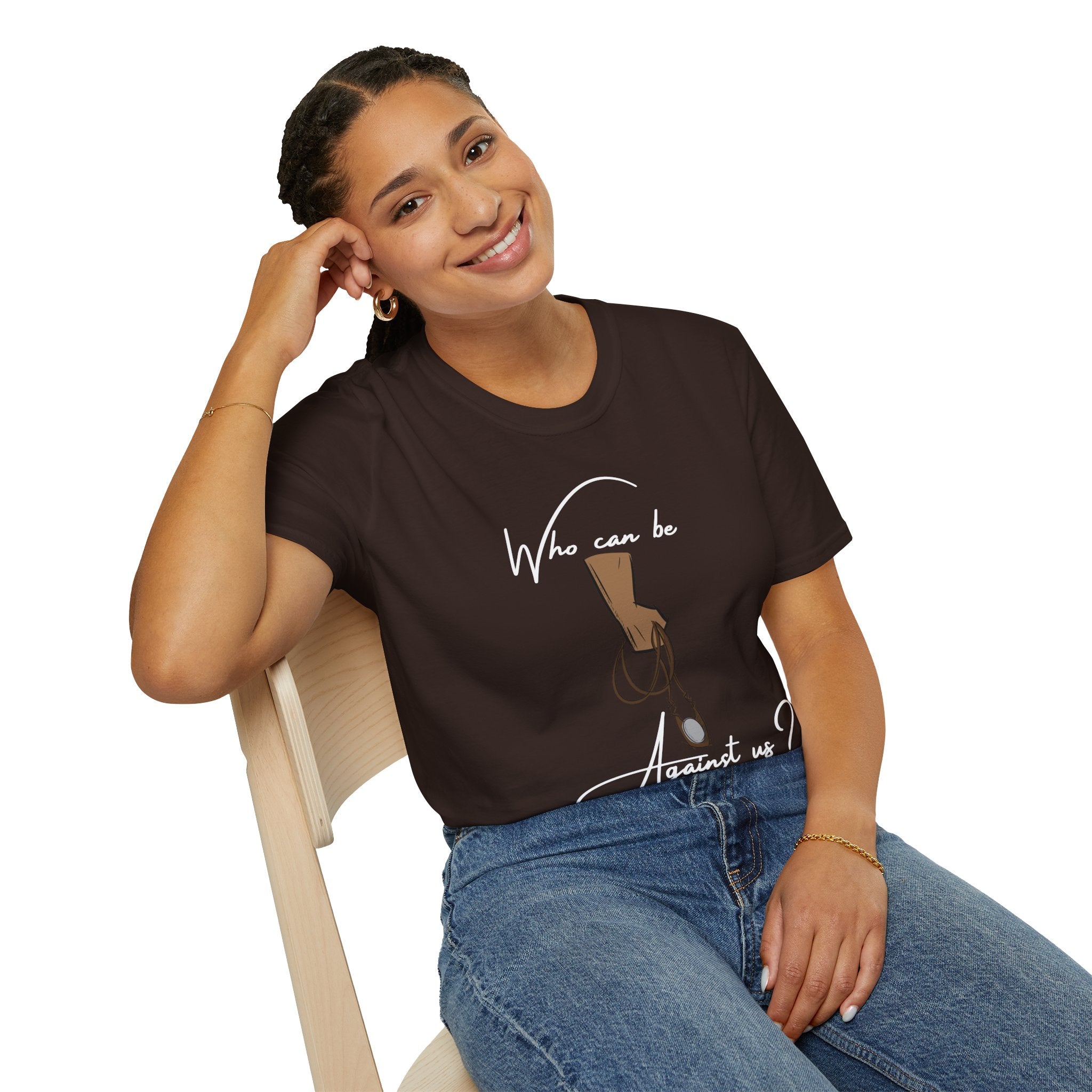 "Against Us" Unisex Softstyle T-Shirt