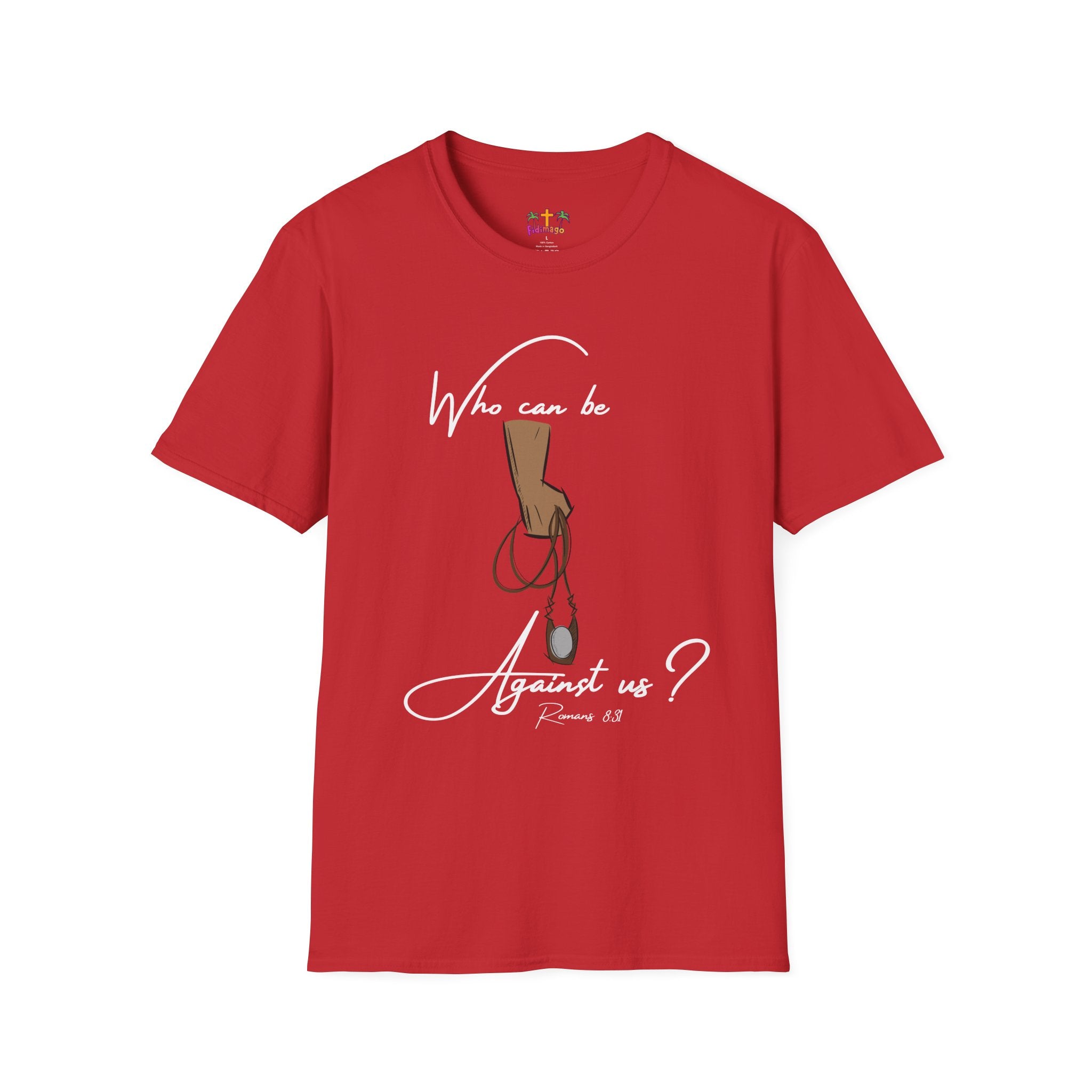 "Against Us" Unisex Softstyle T-Shirt