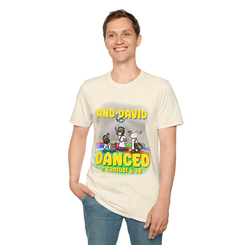 "David Danced" Unisex Softstyle T-Shirt