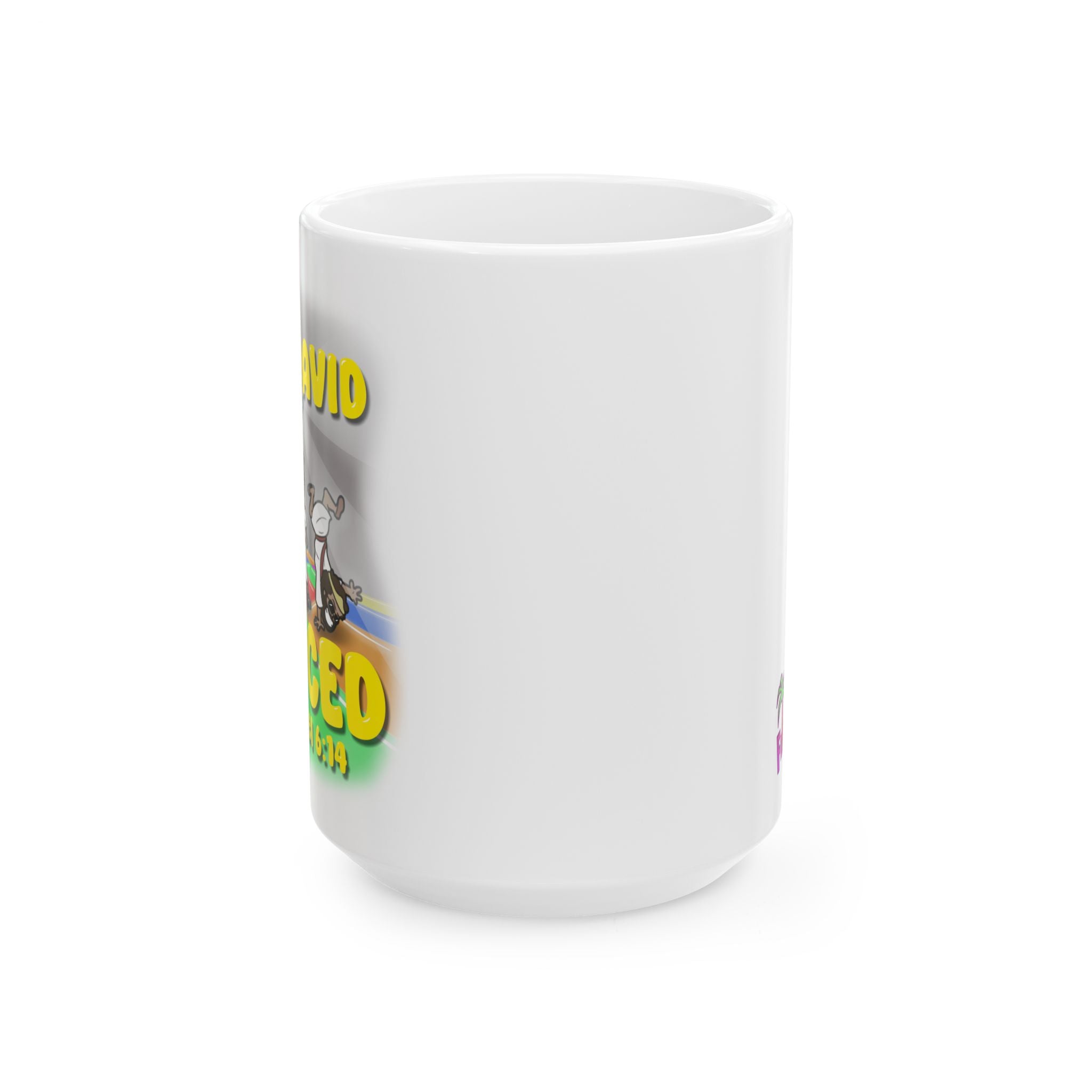 "David Danced" Ceramic Mug, (11oz, 15oz)