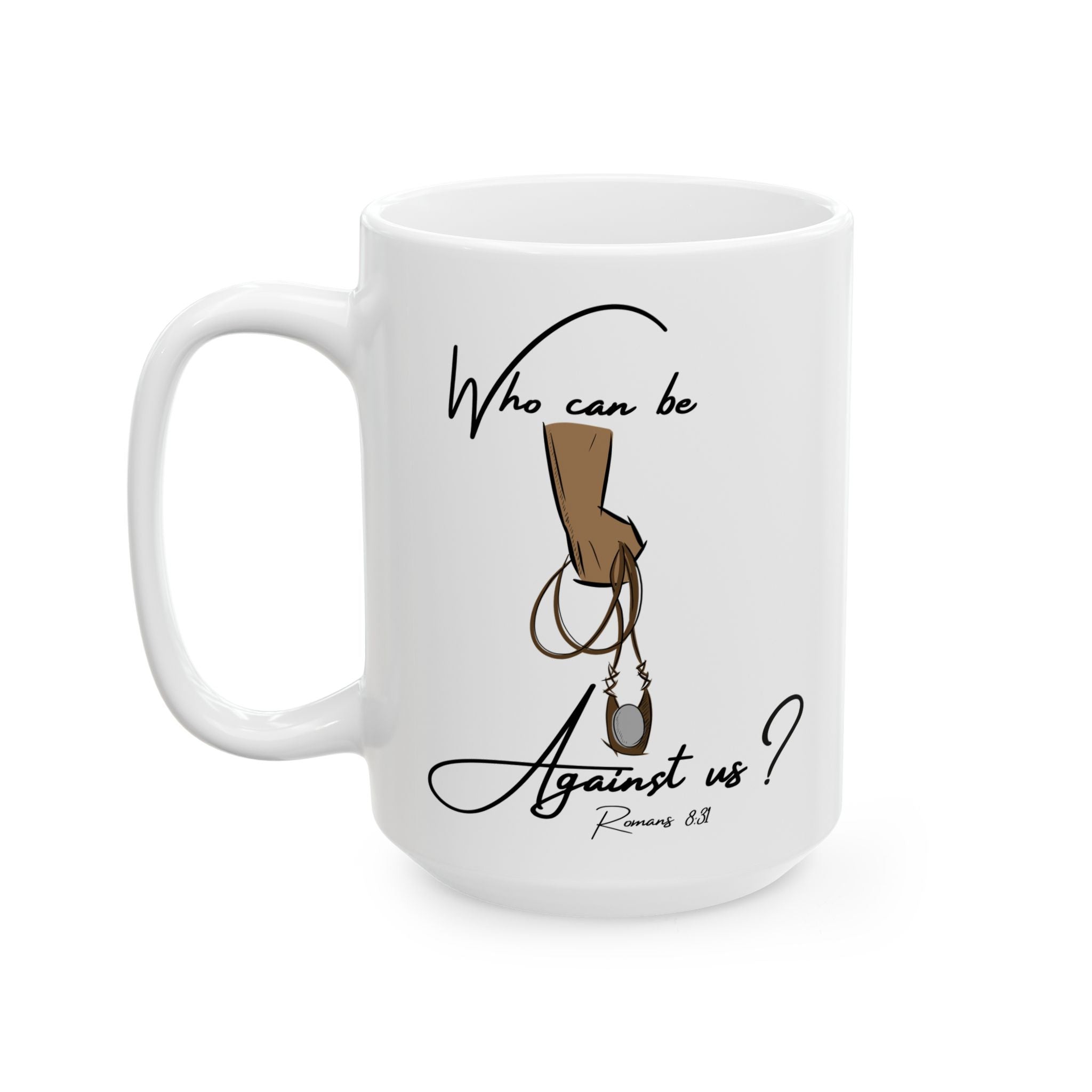 "Against Us" Ceramic Mug, (11oz, 15oz)