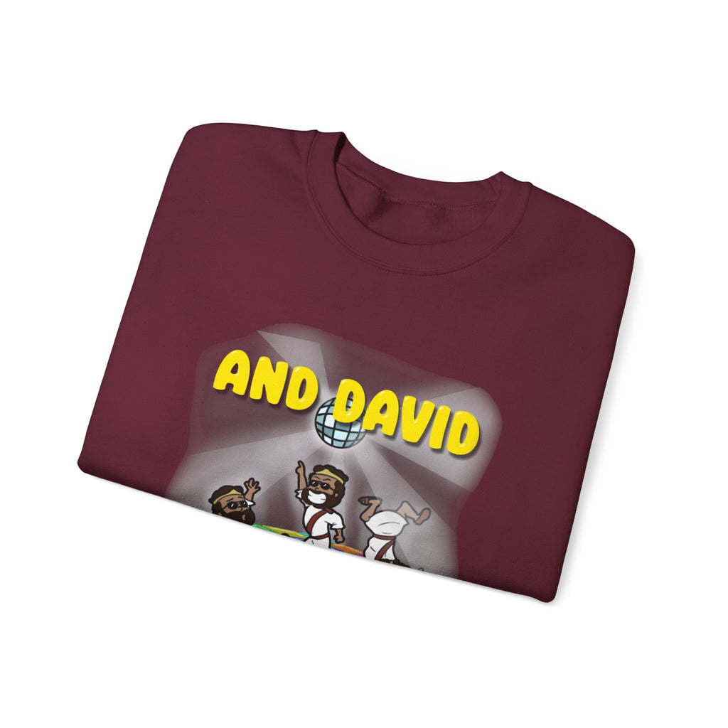 "David Danced"Unisex Heavy Blend™ Crewneck Sweatshirt