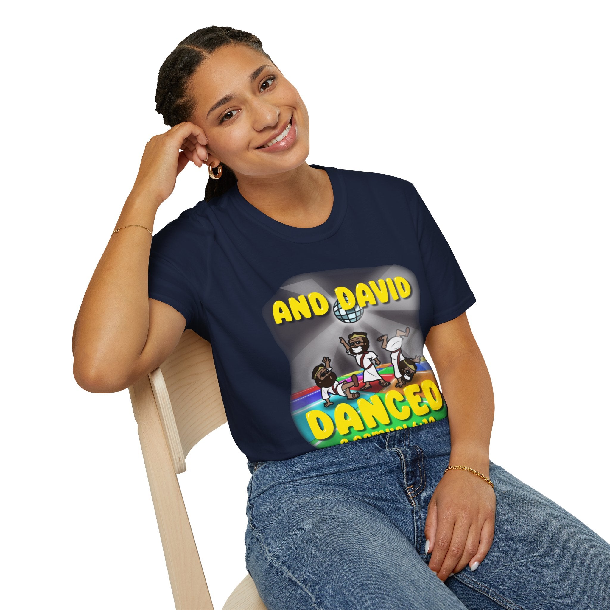 "David Danced" Unisex Softstyle T-Shirt