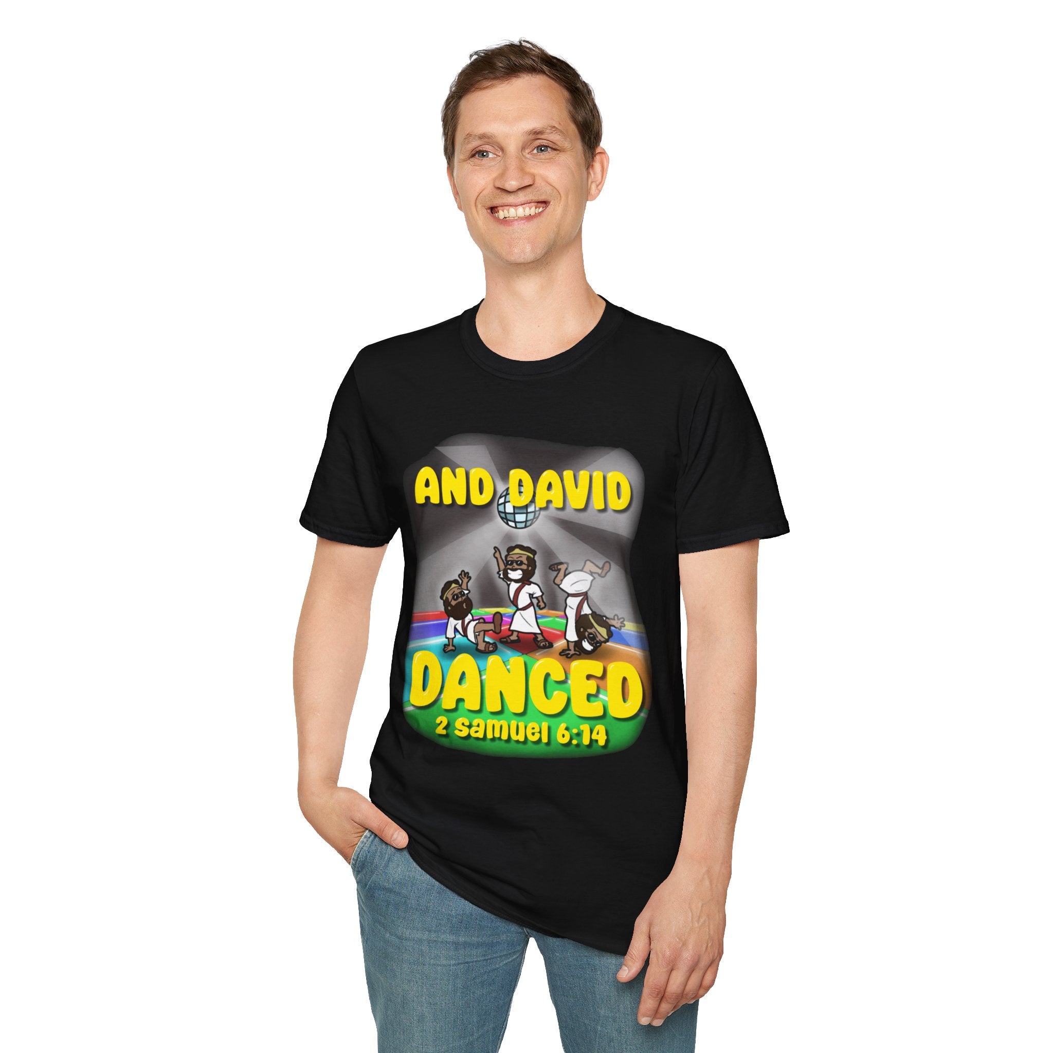 "David Danced" Unisex Softstyle T-Shirt