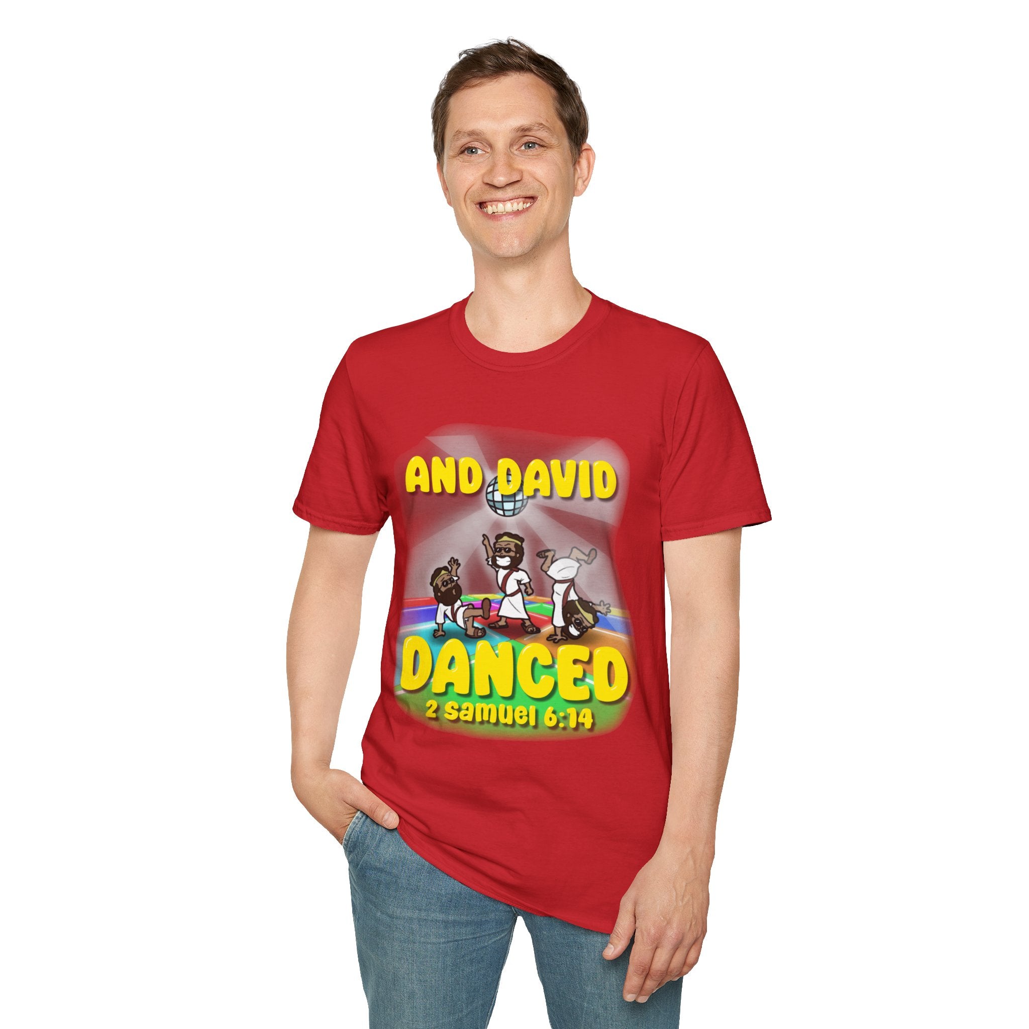 "David Danced" Unisex Softstyle T-Shirt