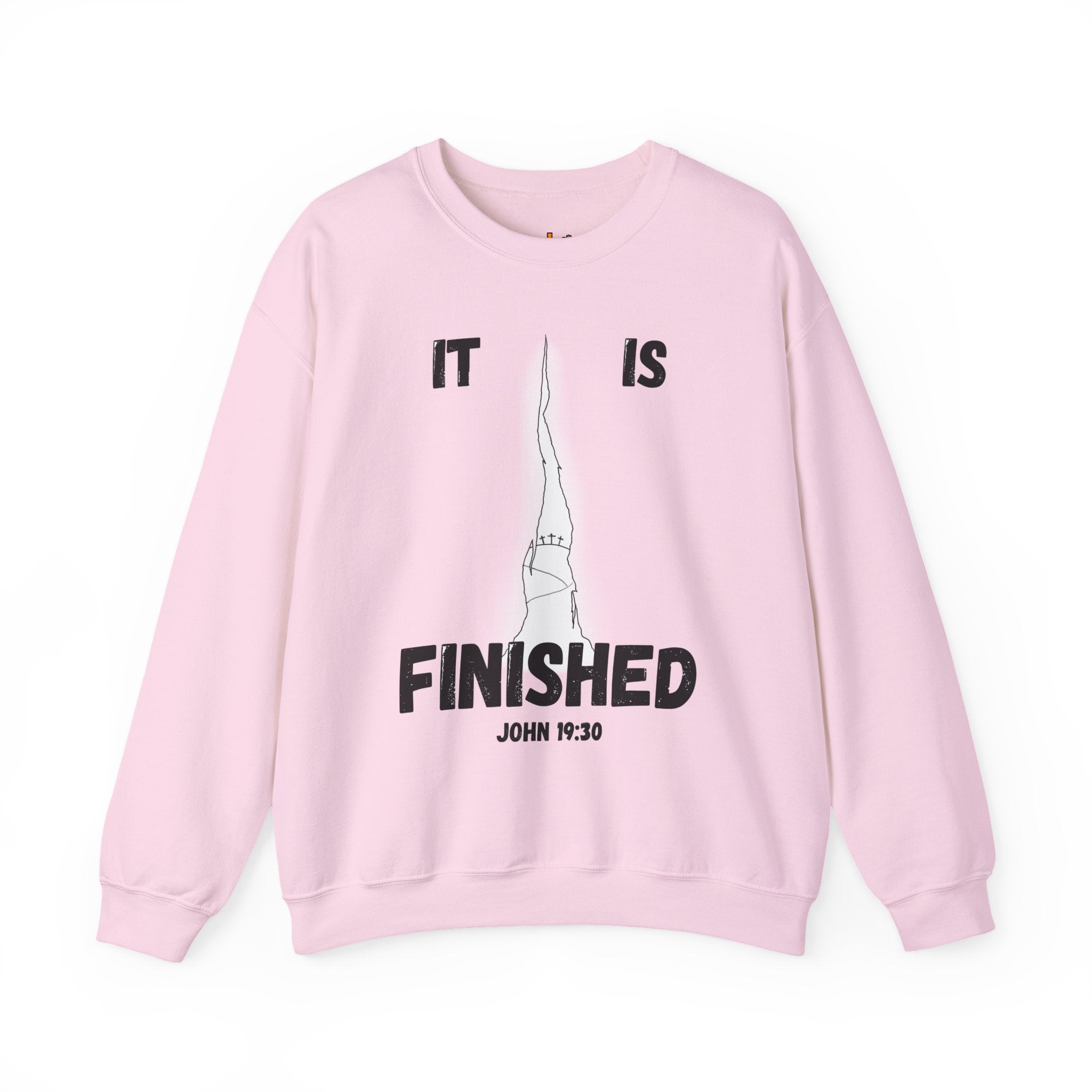 "It Is Finished" Unisex Heavy Blend™ Crewneck Sweatshirt